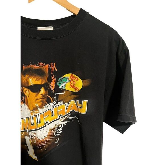Vintage T Shirt Hase Authentics Jamie McMurray NASCAR Graphic T-Shirt Large - Picture 4 of 9